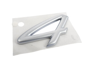 Originele Porsche 911 996 4 Zilveren letters 996559241024PU