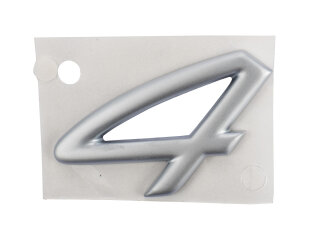Rotulacion ORIGINAL PORSCHE 911 996 4 PLATA 996559241024PU