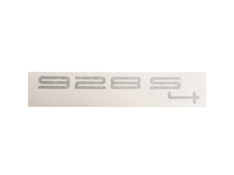 Originele Porsche 928 S4 belettering, lichtgrijs, 92850533507