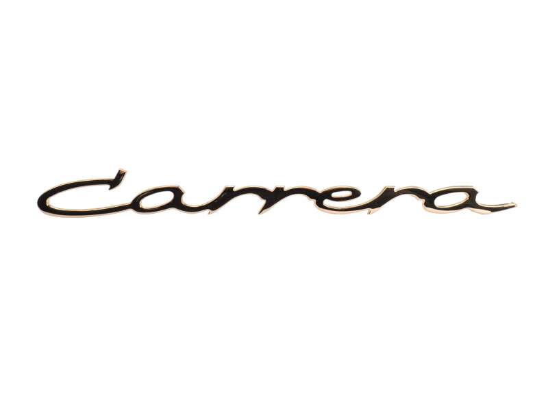 Originele Porsche 356 Carrera belettering 250mm goud...