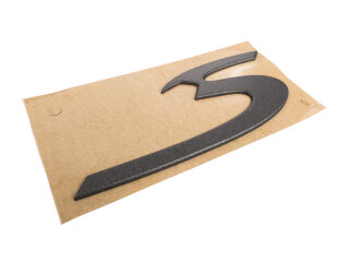 Letras ORIGINAIS PORSCHE 911 996 S PRETO 99655924300