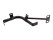 Bumper support tube for PORSCHE 964 turbo 965 REAR LEFT 96550549500