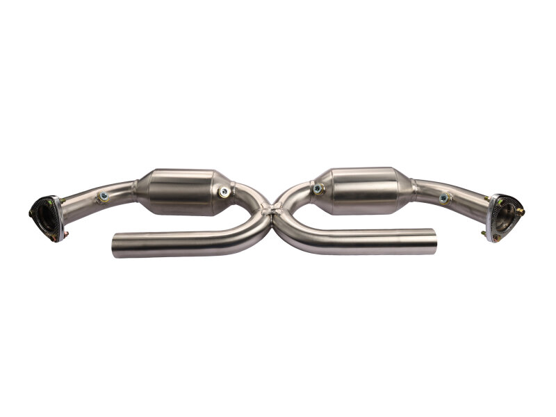 Catalizador deportivo de acero inoxidable para PORSCHE 996 x-pipe
