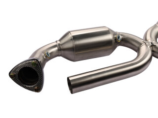 Edelstahl Sport Katalysator f&uuml;r PORSCHE 996 x-pipe