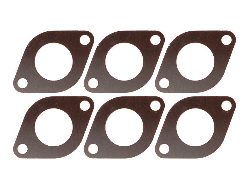 6x 中間フランジ キャブレター PORSCHE 911 T 69- 914-6 Weber Zenith 用