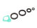 016 Transmissie Afdichtingsset voor PORSCHE 924 S 944 951 Transmissie Afdichtingsset