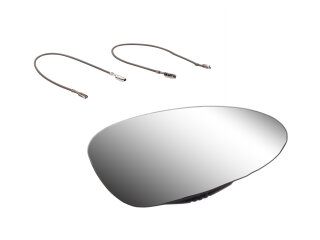 Espelho retrovisor convexo para Porsche 928 GTS 964 968...