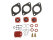 Kit guarnizioni carburatore per PORSCHE 911 T 2.4 Zenith 40 TIN