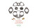 Carburettor gasket set for PORSCHE 356 SOLEX PII-4