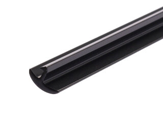 Ventana trasera de tira ornamental para Porsche 911 G 80- 930 Turbo 3.3 Targa Black Derecha