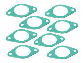 8x intake manifold gasket for PORSCHE 928 4.5 4.7 intake...