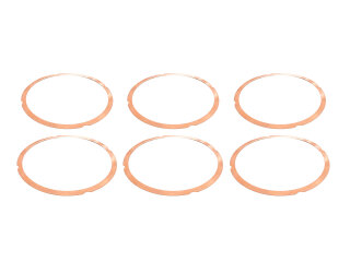 6x junta base cilindro para PORSCHE 911 2.7 73-77