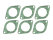 6 guarnizioni collettore di aspirazione per PORSCHE 911 S 2.0 2.2 2.4 RS 2.7 69-77