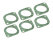 6 juntas de colector de admisión para PORSCHE 911 S 2.0 2.2 2.4 RS 2.7 69-77