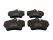 Brake pads for PORSCHE 996 997 Boxster 986 987 RACING YELLOW
