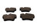 Pastillas de freno para PORSCHE 996 997 Boxster 986 987 RACING AMARILLO