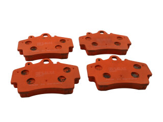 Pastilhas de freio dianteiras PAGID Racing para PORSCHE...