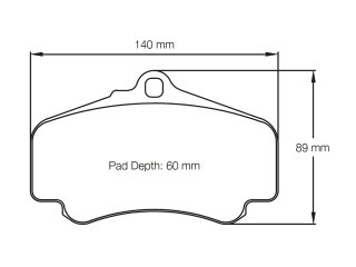 Remblokken voor PORSCHE 996 Carrera 4S turbo 997 S 4S GTS...