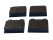 Plaquettes de frein pour PORSCHE 356 C 1600 911 F 2.0 L T 914 912 RACING BLEU ARRIÈRE