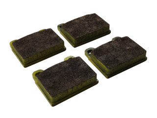 Brake pads for PORSCHE 356 C 911 F 2.7 3.0 3.2 912 914 RACING YELLOW