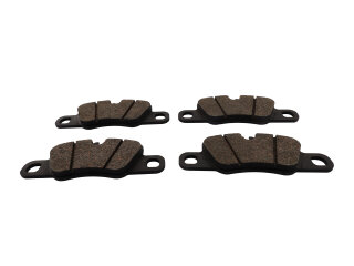 Pastillas de freno para PORSCHE 991 3.0 3.8 Carrera S GTS 4S 4GTS RACING AMARILLAS TRASERAS