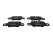 Bremsbeläge für PORSCHE 991 3.0 3.8 Carrera S GTS 4S 4GTS RACING GELB HINTEN