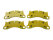Plaquettes de frein pour PORSCHE 991 3.8 Carrera S GTS 4S 4GTS RACING JAUNE AVANT