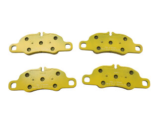 Pastiglie freno per PORSCHE 991 997 Boxster Cayman 981 982 RACING YELLOW ANTERIORI