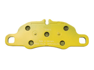 Pastiglie freno per PORSCHE 991 997 Boxster Cayman 981 982 RACING YELLOW ANTERIORI