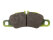 Brake pads for PORSCHE 991 997 Boxster Cayman 981 982 RACING YELLOW FRONT