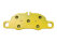 Pastilhas de freio para PORSCHE 991 997 Boxster Cayman 981 982 RACING AMARELO DIANTEIRO