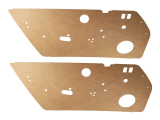 Friso de porta para PORSCHE 911 G 930 964 sem tampa L+R