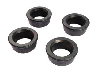 4x rubber bearing rear axle strut for PORSCHE 356 A/B-T5 up to -61 WITH RIM