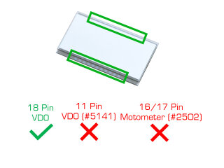 Display del tachimetro per il quadro strumenti del computer di bordo VW Golf 1 VDO