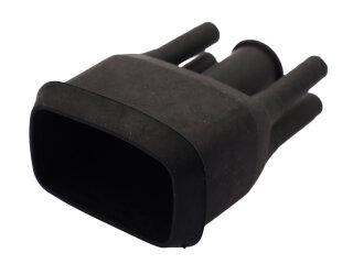 Connector housing HKZ Bosch for PORSCHE 911 G 78-89 6-pin