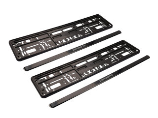 2x ナンバープレートホルダー EU 規格 partworks