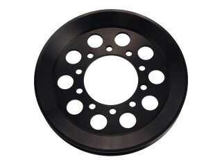 Pulley crankshaft for PORSCHE 964 RS conversion to single belt ALUMINUM