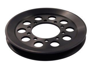 Puleggia albero motore per conversione PORSCHE 964 RS a cinghia singola ALLUMINIO