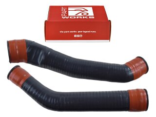 2 tubi flessibili dellaria intercooler per PORSCHE 993...