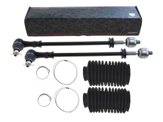 2x Tirante Sterzo + Cuffia Sterzo per PORSCHE 944 87- S2 951 968 L=R PREKOM