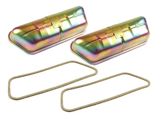 2 tapas de válvulas ventiladas para PORSCHE 356...