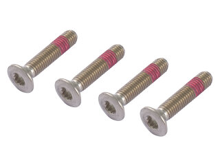 4x Cu&ntilde;a de bloqueo con tornillo avellanado para cerradura de puerta PORSCHE 911 F/G 993 99921900800