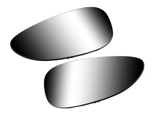 2x Cristales de Espejo para PORSCHE 996 Carrera Turbo 986...