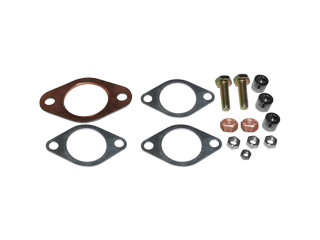 Auspuffset f&uuml;r PORSCHE 911 F 2.0 2.2 2.4 Edelstahl Doppelendrohr