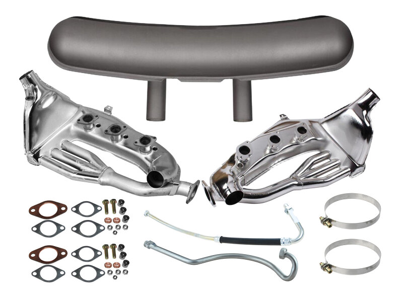 Kit de escape para PORSCHE 911 G 2.7 3.0 com coletores em...
