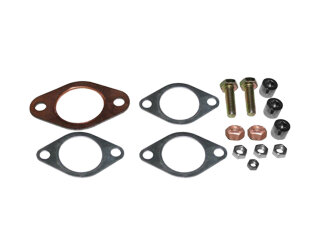 Set di scarico per PORSCHE 911 F/G 2.4 2.7 MFI doppio tubo in acciaio inox