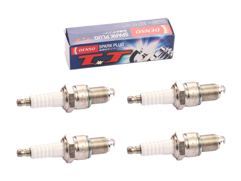 4x スパークプラグ ポルシェ 944 S2 944S2 924 2.0 125PS デンソー用
