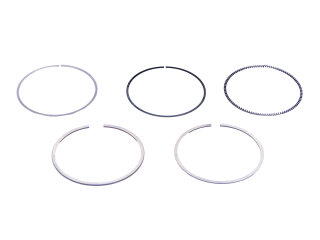 6x anillos de pistón para PORSCHE 986 2.7 Boxster...