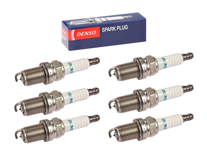 6x bougie voor PORSCHE 997 turbo -09 DENSO