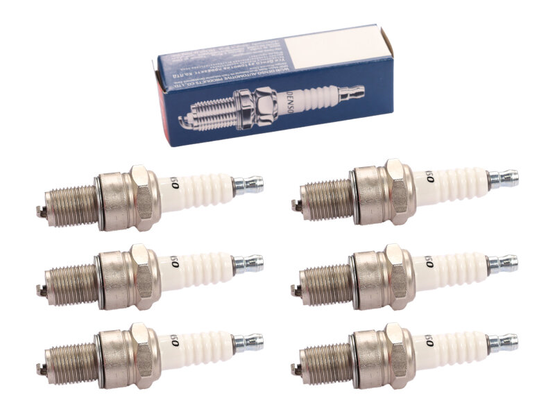 6x bujías para PORSCHE 911 3.2 Carrera 231PS DENSO